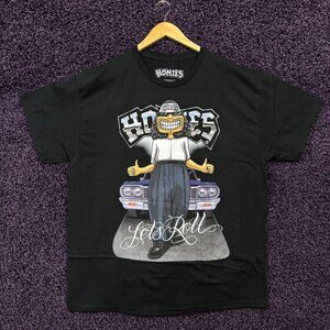 Homies Lets Roll Low Rider Cholo Cartoon Promo T-Shirt XL